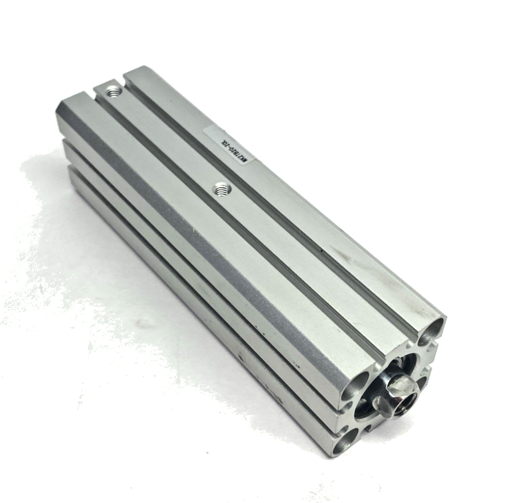 MK2TB20-20L | SMC Pneumatic Rotary Clamping Cylinder, Double-Acting, 20mm Bore - Used - Maverick Industrial Sales