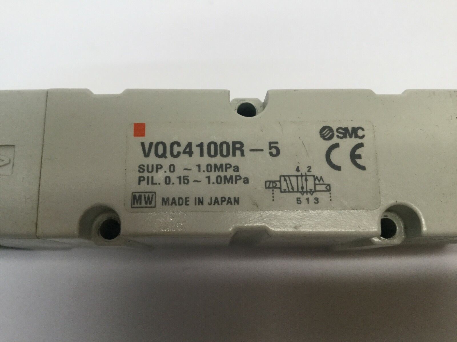 SMC VQC4100R-5 Plug-In Solenoid Valve, Metal Seal - Maverick Industrial Sales