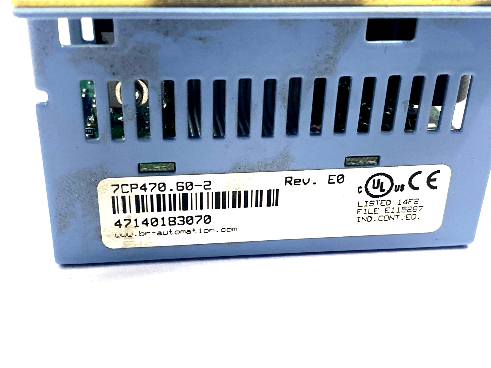 7CP470.60-2 | B&R Automation Rev. E0 CP470 2003 CPU 24VDC 14W, 1 RS232, 1 CAN - Used - Maverick Industrial Sales