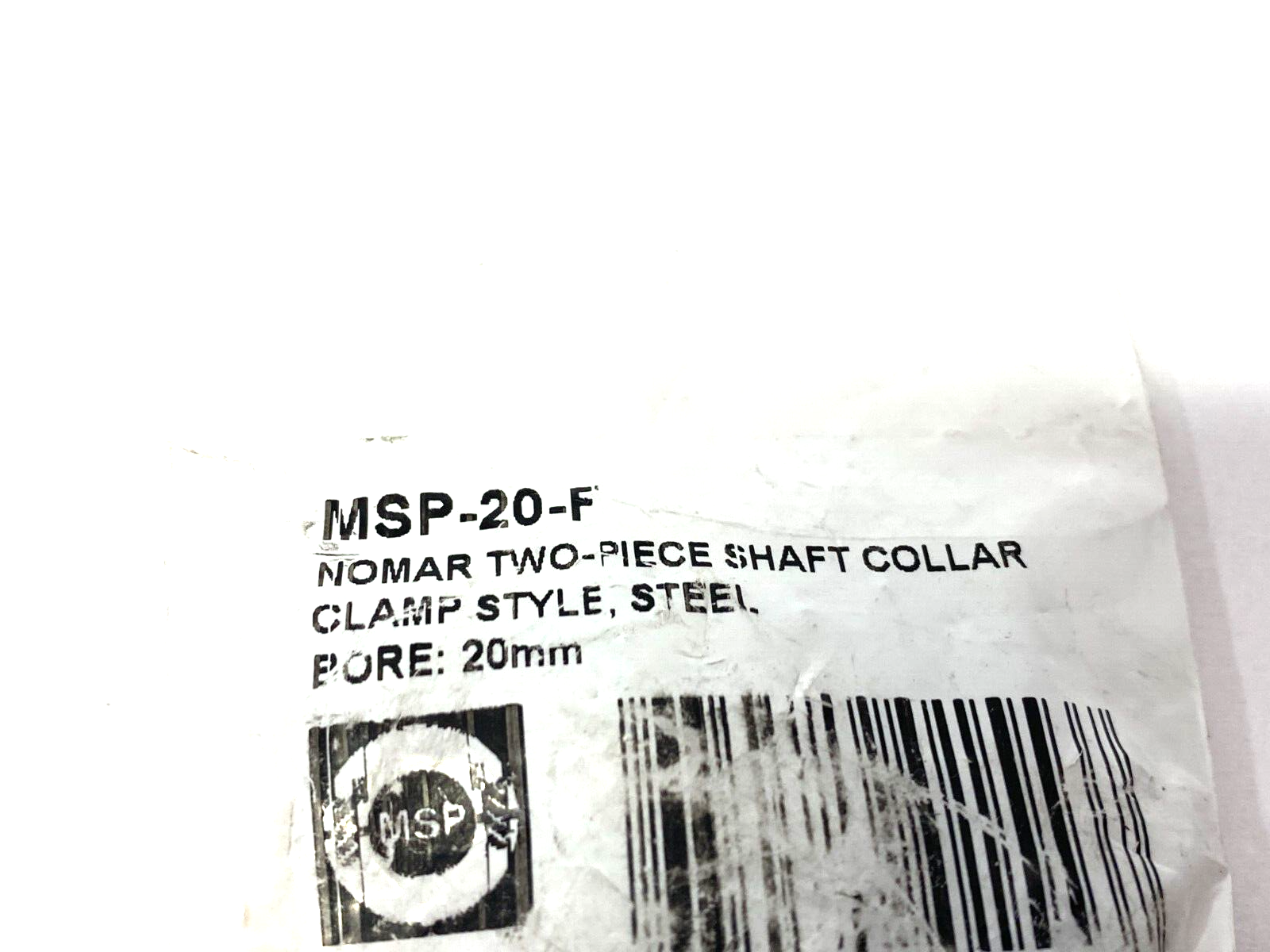Ruland MSP-20-F Two-Piece Shaft Collar Black Oxide 20mm - Maverick Industrial Sales