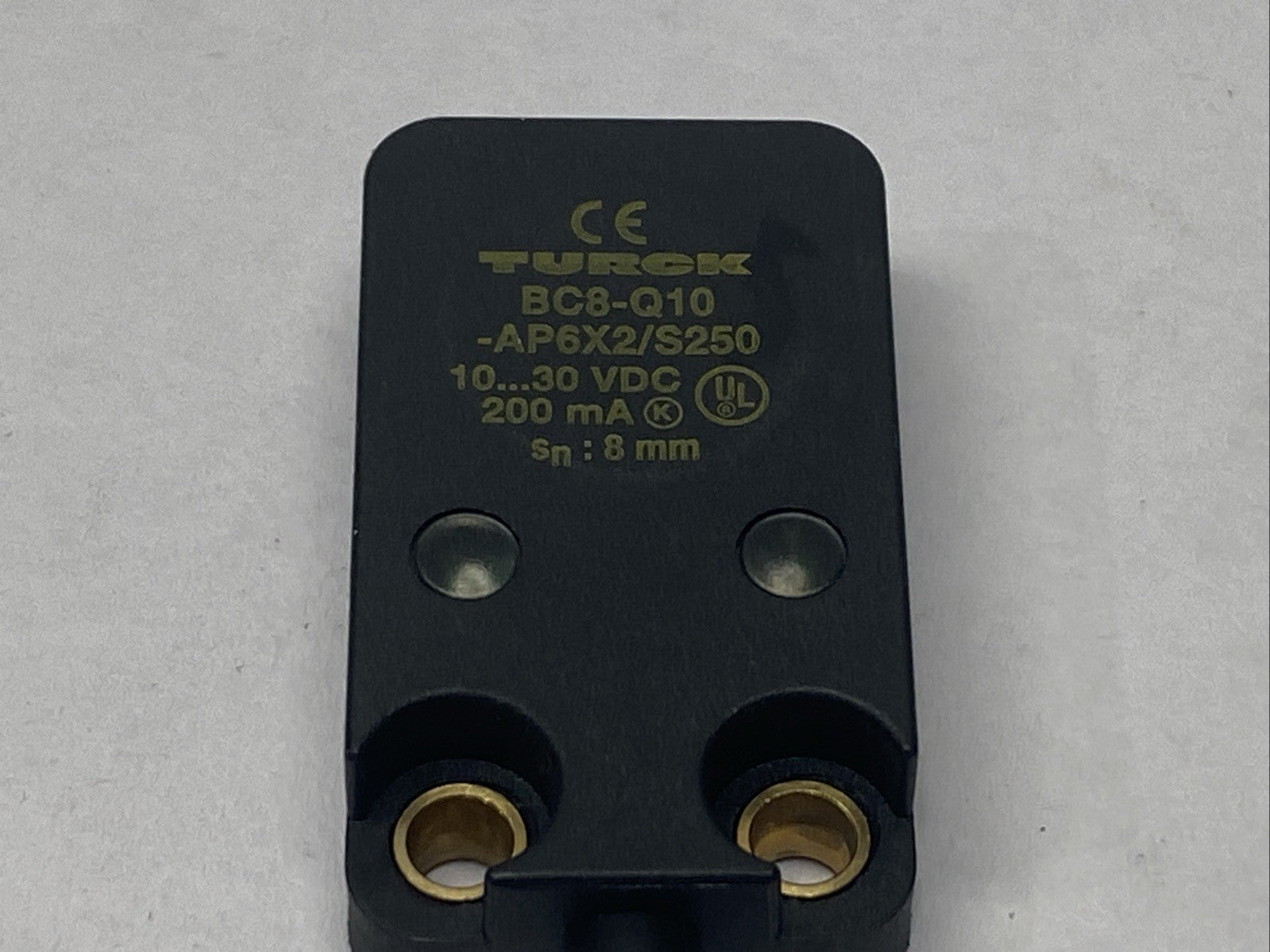 Turck BC8-Q10-AP6X2/S250 Proximity Sensor 200mA 10-30VDC 2621200 - Maverick Industrial Sales