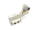 SMC VQZ2151-5YZ Base Mount Solenoid Valve 5-Port 2 Position Single 24VDC 1/8 NPT - Maverick Industrial Sales