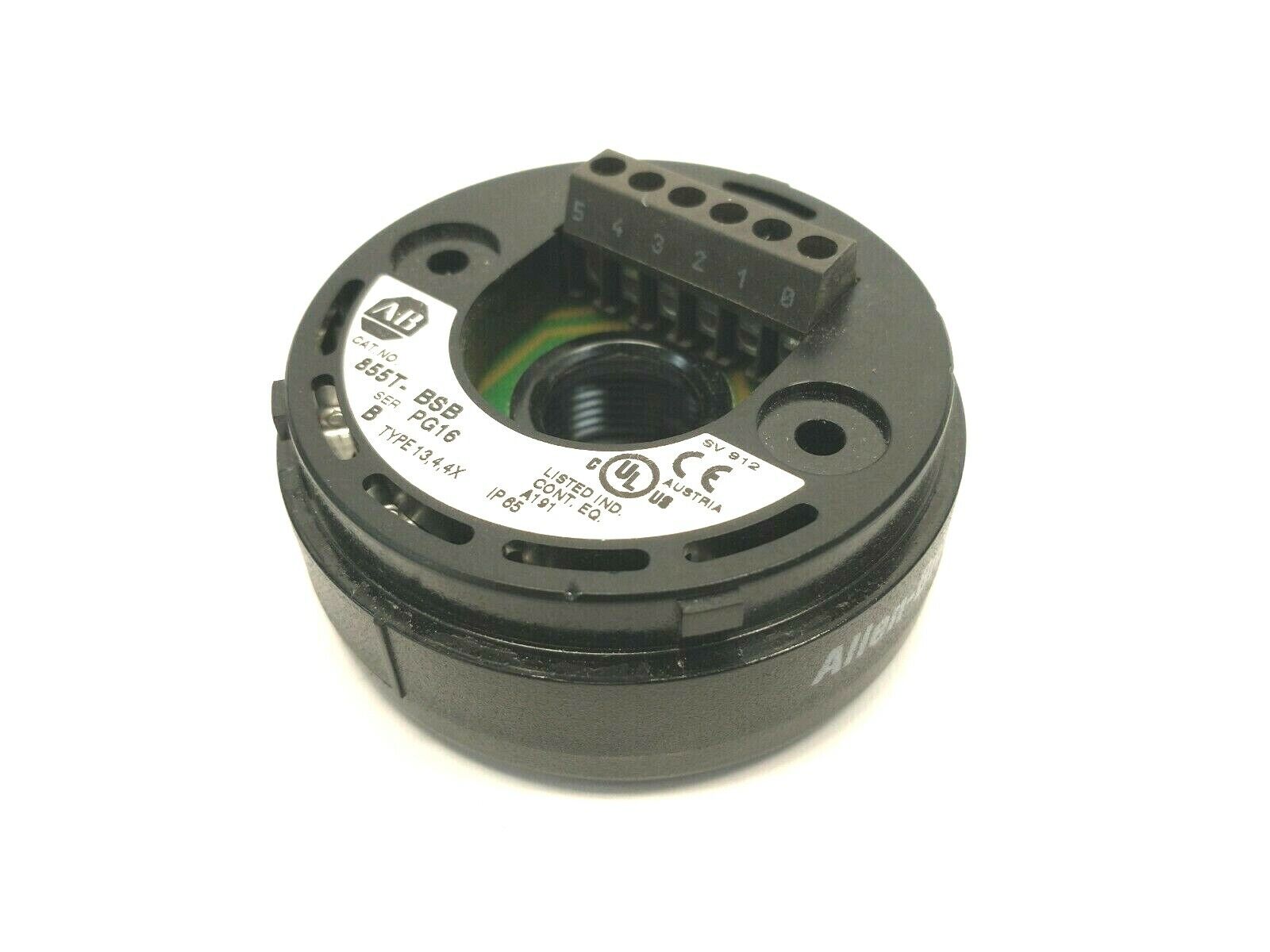 Allen Bradley 855T-BSB Ser B 70mm Stack Light Mounting Base PG16 Conduit Thread - Maverick Industrial Sales