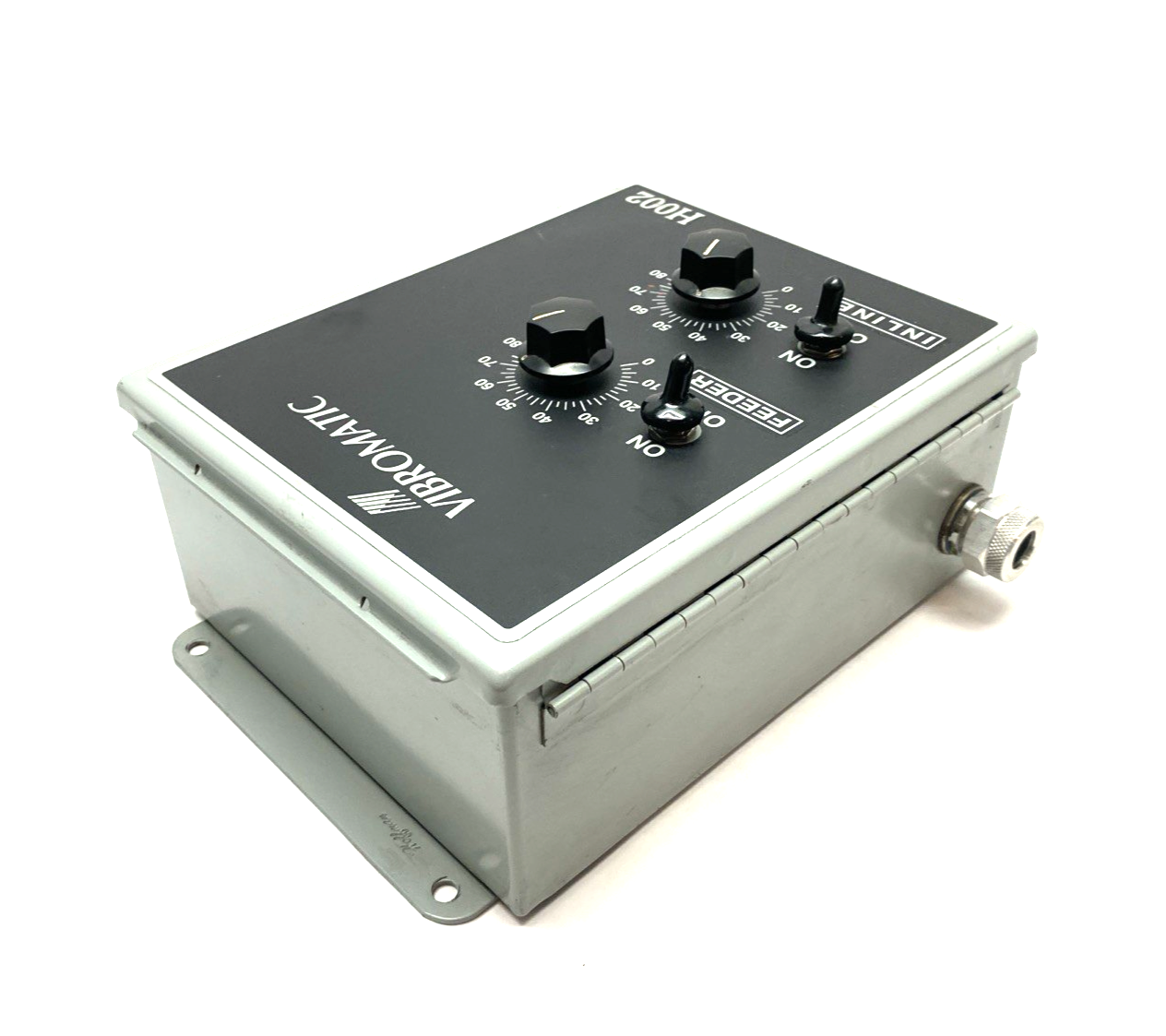 H002 | Vibromatic Incline/Feeder Controller for Vibrating Bowl Feeder, Adjustable - Used - Maverick Industrial Sales