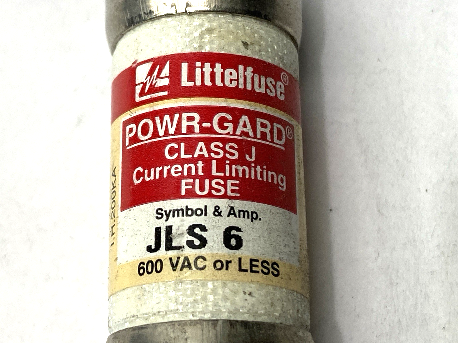 Littelfuse JLS006 Powr-Gard Current Limiting Fuse Class J 600VAC 6A - Maverick Industrial Sales