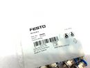 Festo QS-G1/8-6 Push-In Fitting Male Thread 6mm OD Tube 186096 PKG OF 10 - Maverick Industrial Sales