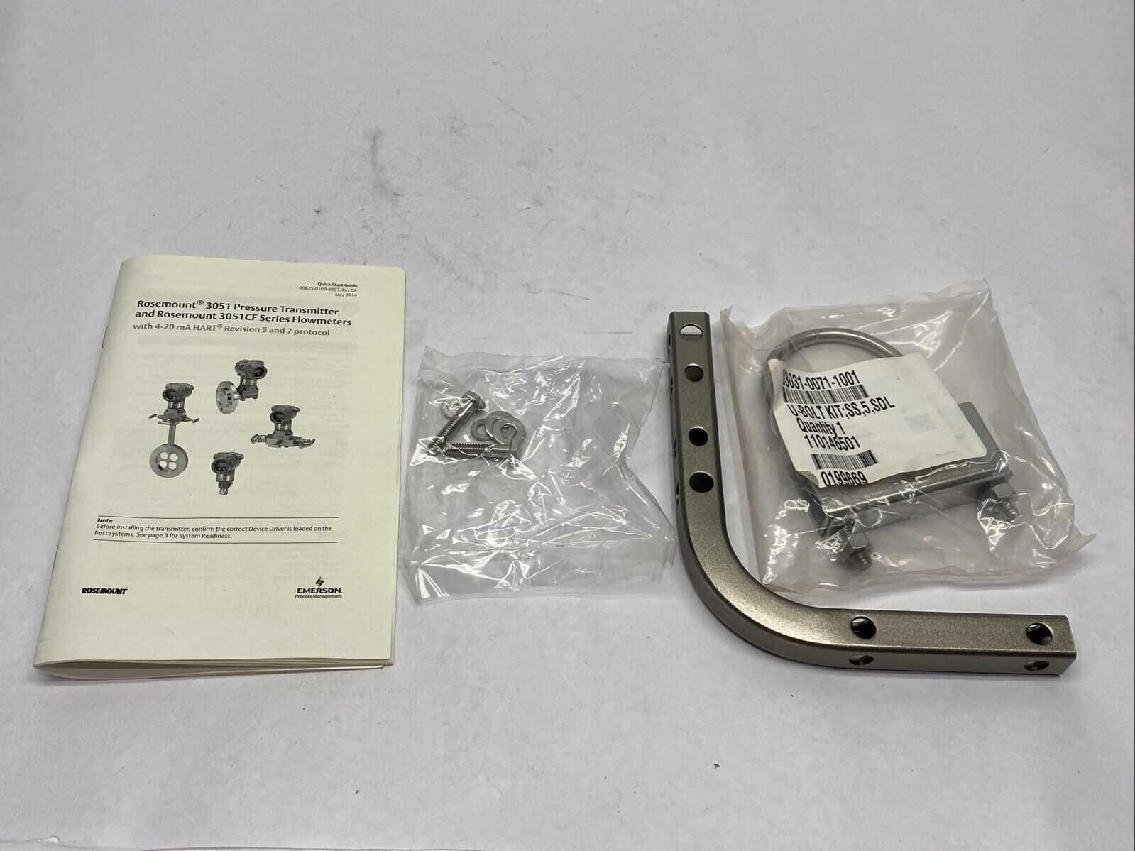 Rosemount 3051TA1A2B21AB4E5Q4S5 Pressure Transmitter w/ 0306RT12AA11 Manifold - Maverick Industrial Sales