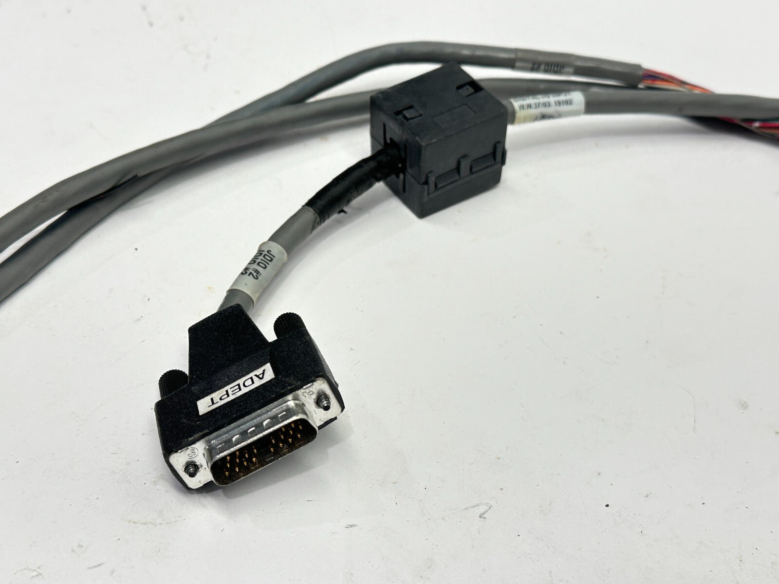 Adept 10330-01080 Rev D Digital I/O Input Cable 120" Length - Maverick Industrial Sales