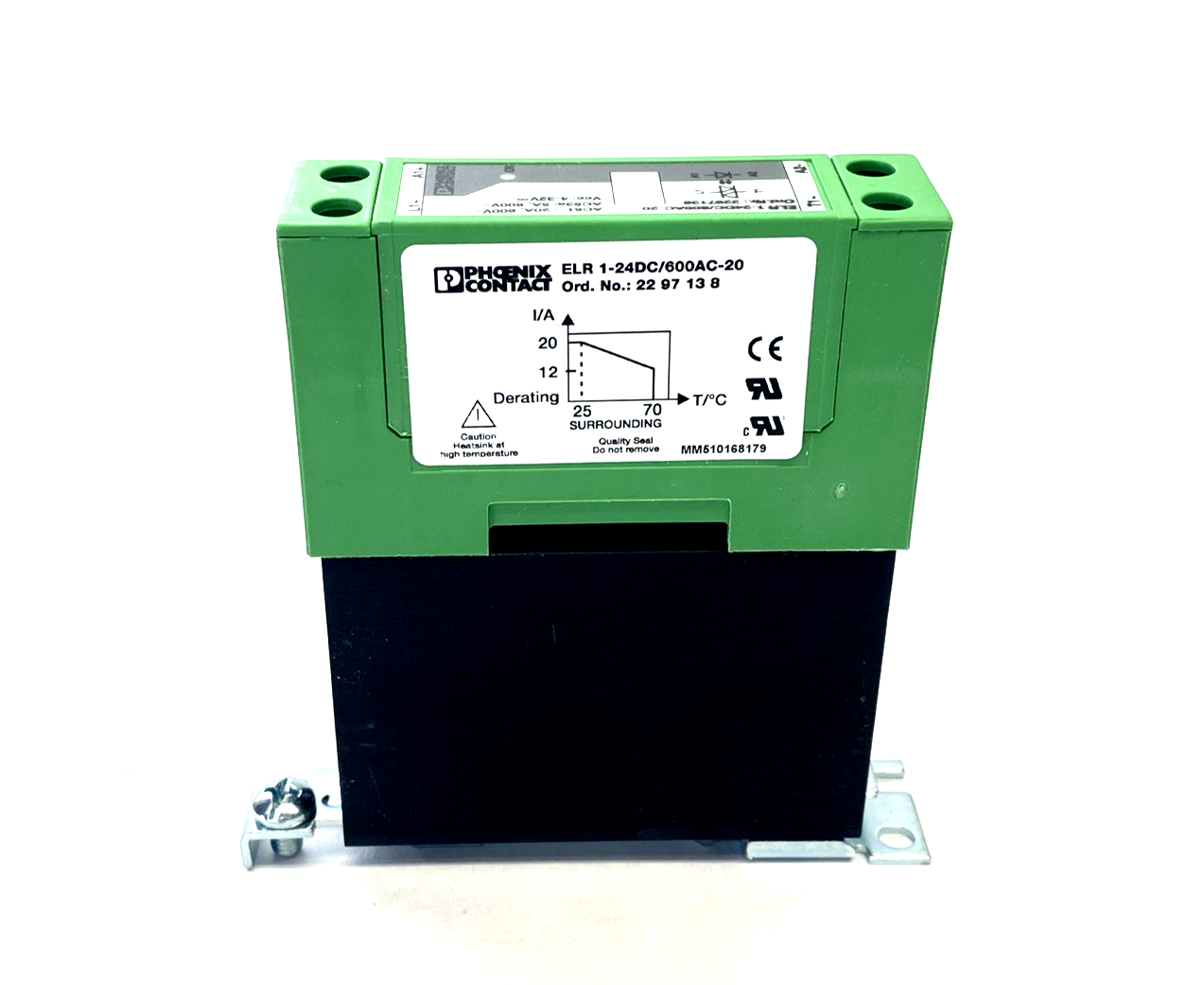 Phoenix Contact ELR 1-24DC/600AC-20 Solid-State Contactor 2297138 - Maverick Industrial Sales