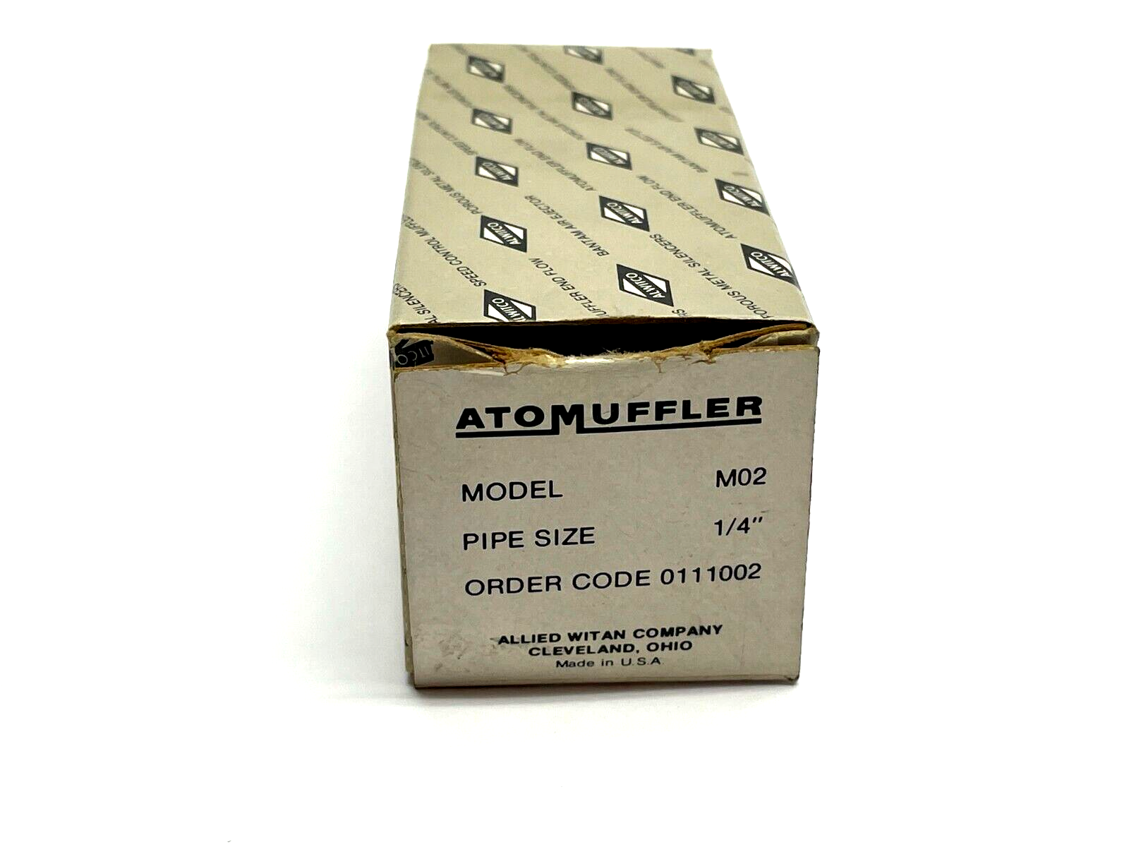 AtoMuffler M02 Muffler 1/4" Pipe Size 0111002 - Maverick Industrial Sales