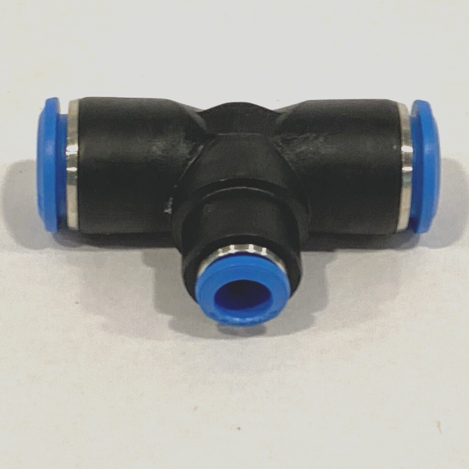 14mm x 14mm x 8mm Push to Connect Tee Fitting Reducer Pneumatic 14x14x8 LOT OF 5 - Maverick Industrial Sales