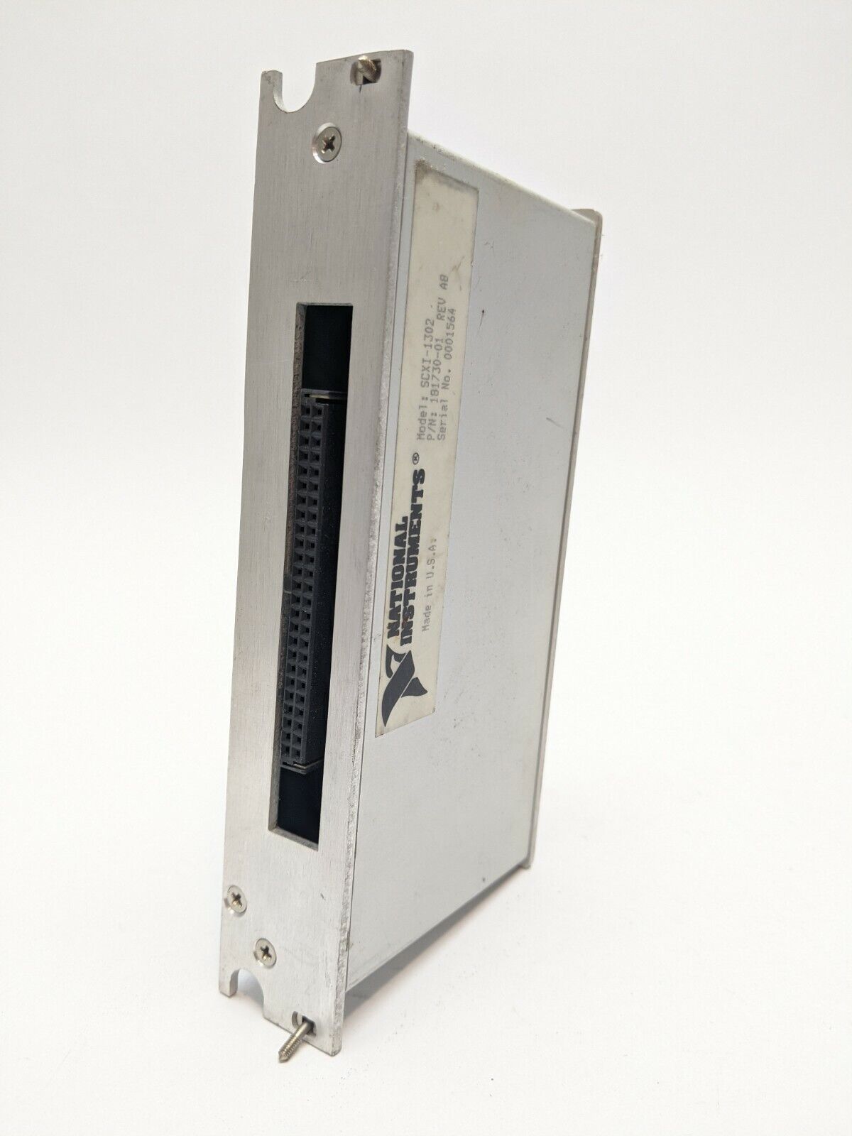 National Instruments 181730-01 Rev A8 Feedthrough Terminal Block SCXI-1302 - Used - Maverick Industrial Sales