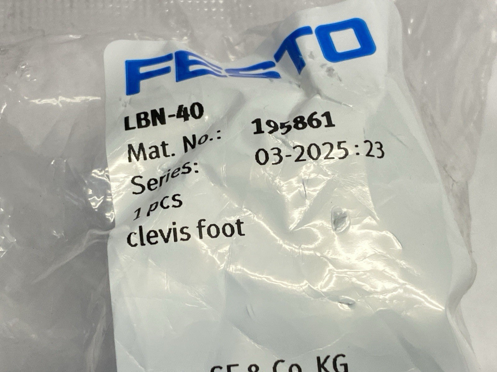 Festo LBN-40 Clevis Foot 195861 - Maverick Industrial Sales