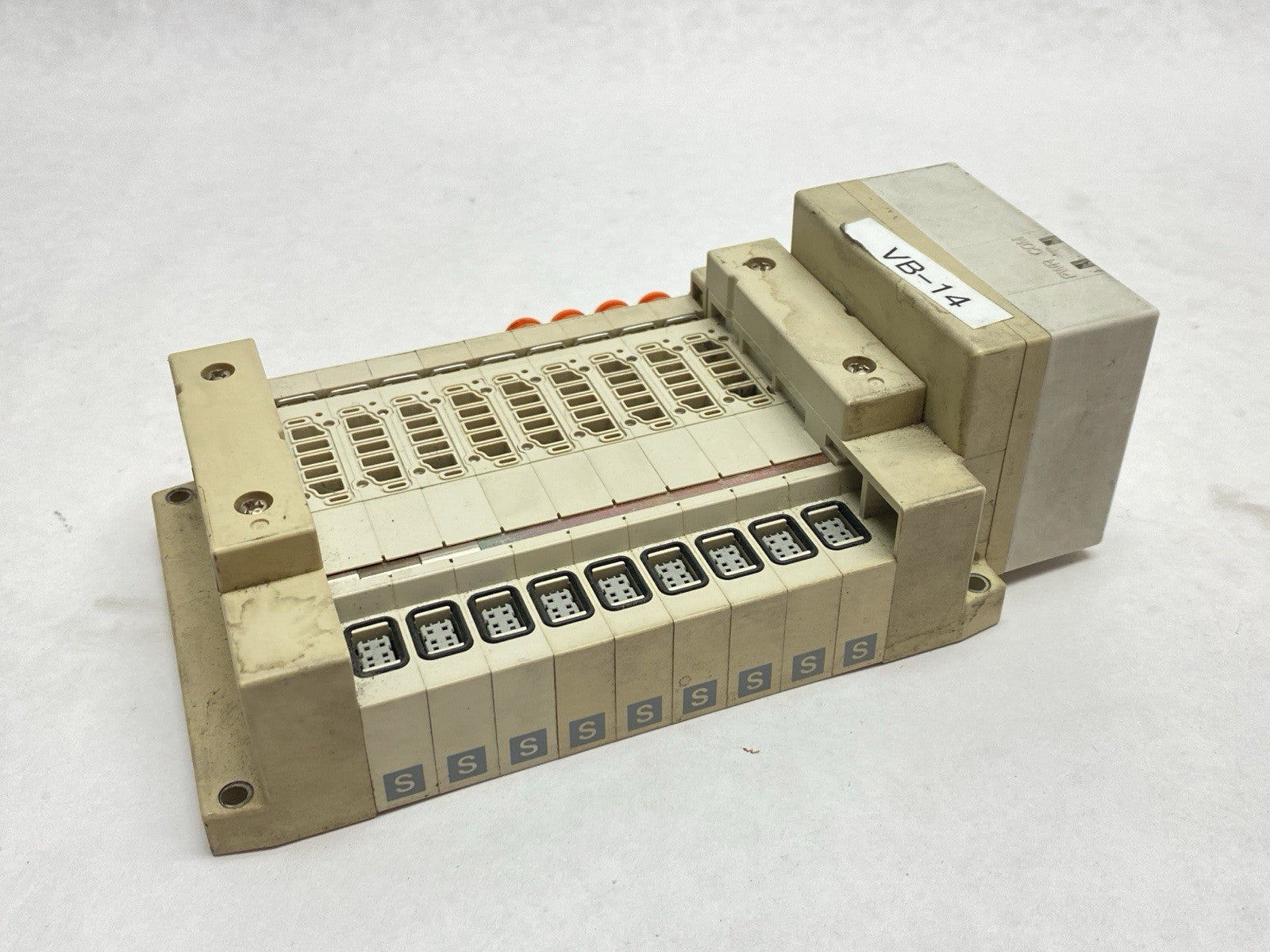 SMC 10-SS5V1-W10S0D-09U-N7 Pneumatic Manifold Assembly 9-Station - Maverick Industrial Sales