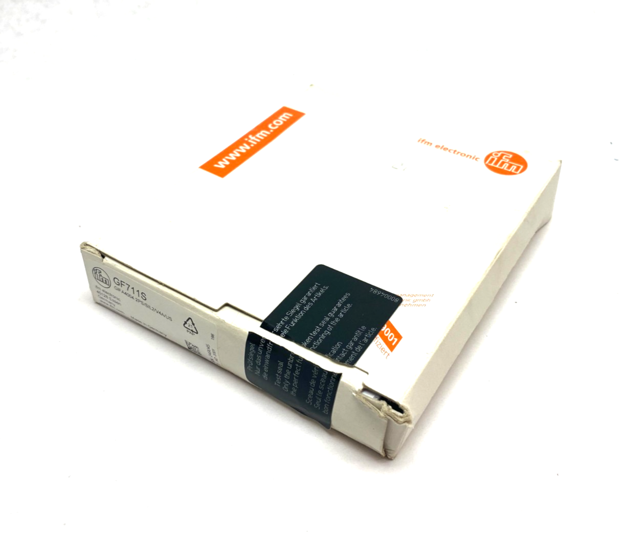 Ifm GF711S Fail-Safe Inductive Proximity Sensor GIFA4004-2PS/SIL2/V4A/US - Maverick Industrial Sales