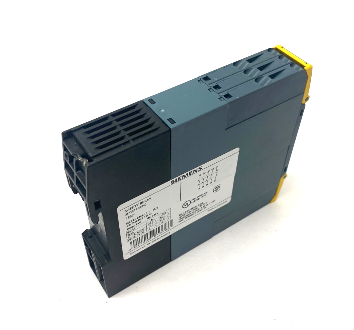 Siemens 3SK1211-2BB40 SIRIUS Safety Relay, Spring-Type, Output Expansion, 24VDC - Maverick Industrial Sales