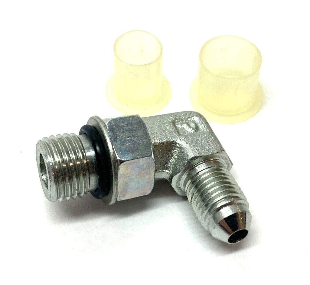 Parker 4-6 C5BX-SS Triple-Lok 37° Flare JIC Tube Elbow Fitting 90-Degree C5OX - Maverick Industrial Sales