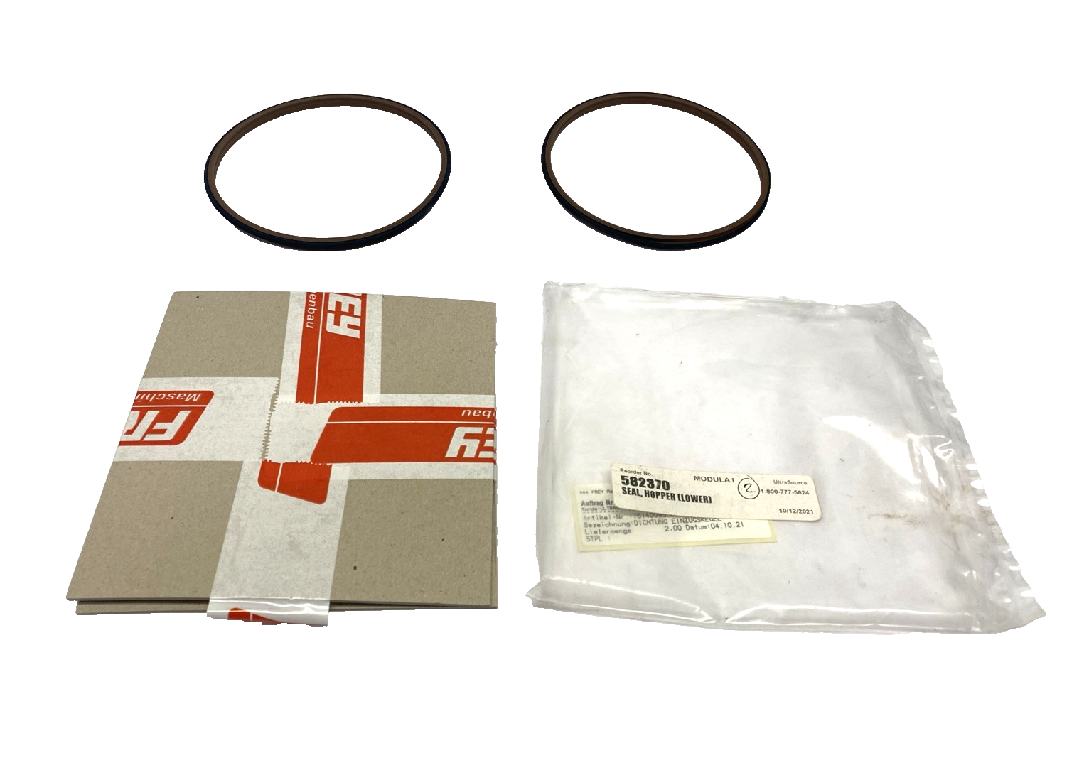 | Frey Maschinenbau 76140095.00 Hopper Lower O-Ring Seal Type F, 557083 582370 2PK - New – Open box - Maverick Industrial Sales