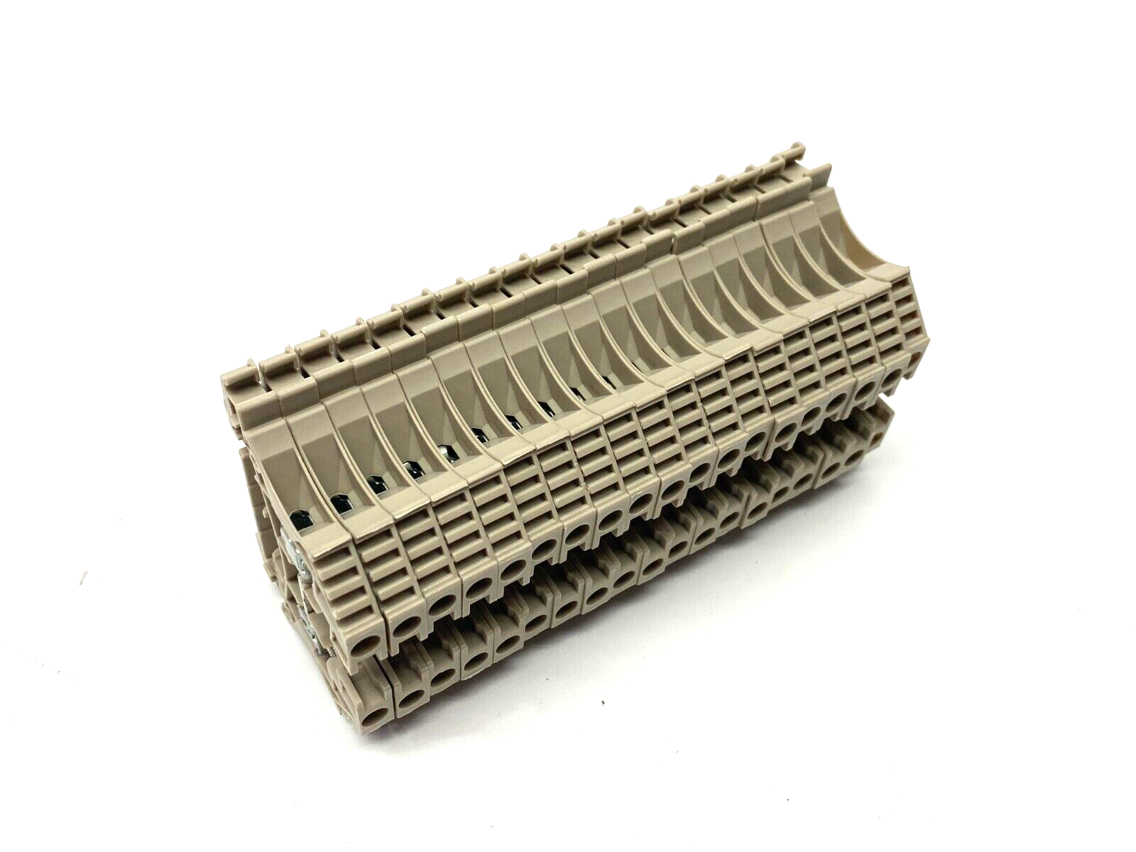Weidmüller 1020100000 Feed-Through Terminal Block 4mm, Beige, WDU 4 LOT OF 19 - Maverick Industrial Sales