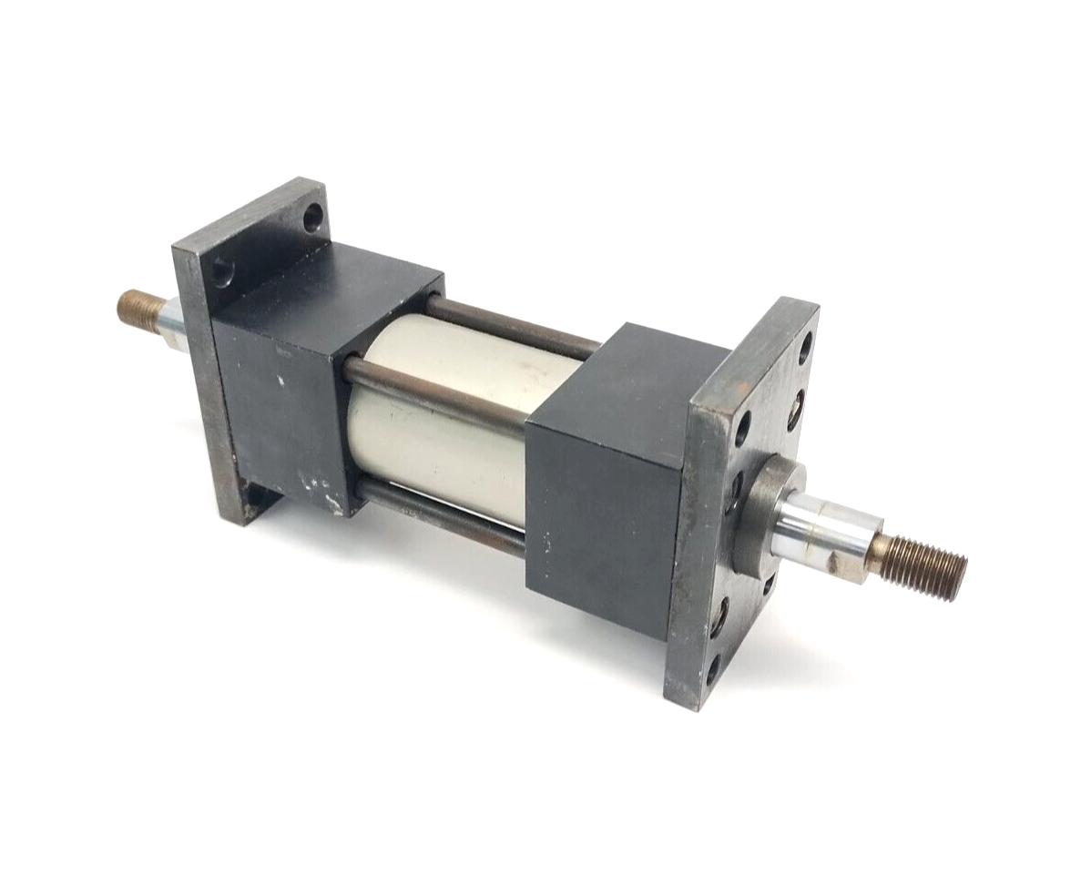LIN-ACT A83-2427 Double Rod End Cylinder 1-1/2" Bore x 1" Stroke - Maverick Industrial Sales