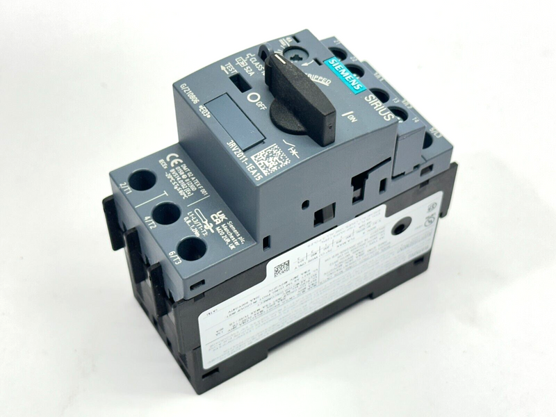 Siemens 3RV2011-1EA15 Sirius Motor Protection Circuit Breaker 2.8-4A 600V - Maverick Industrial Sales