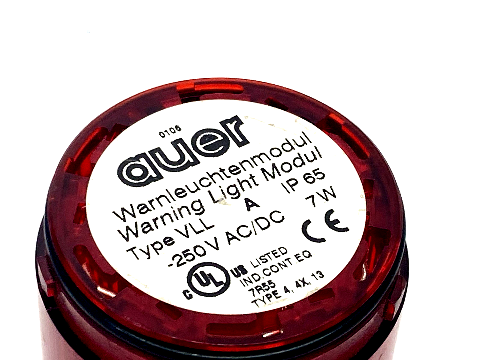 Auer 750002900 Type VLL Steady Beacon Light Module 0106, 750 002 900 - Maverick Industrial Sales