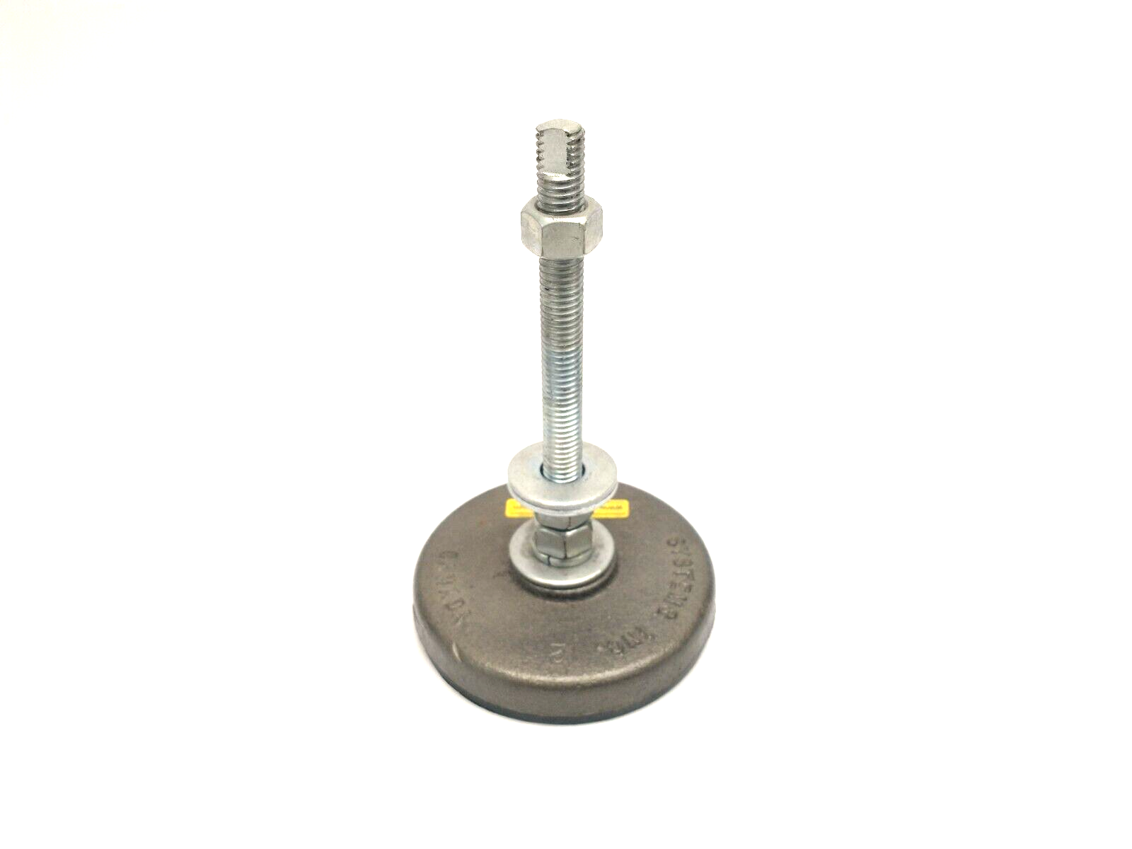 VibraSystems VMT-1000 Antivibration Leveling Mount, 4" Diameter 1/2-13 UNC x 6" - Maverick Industrial Sales