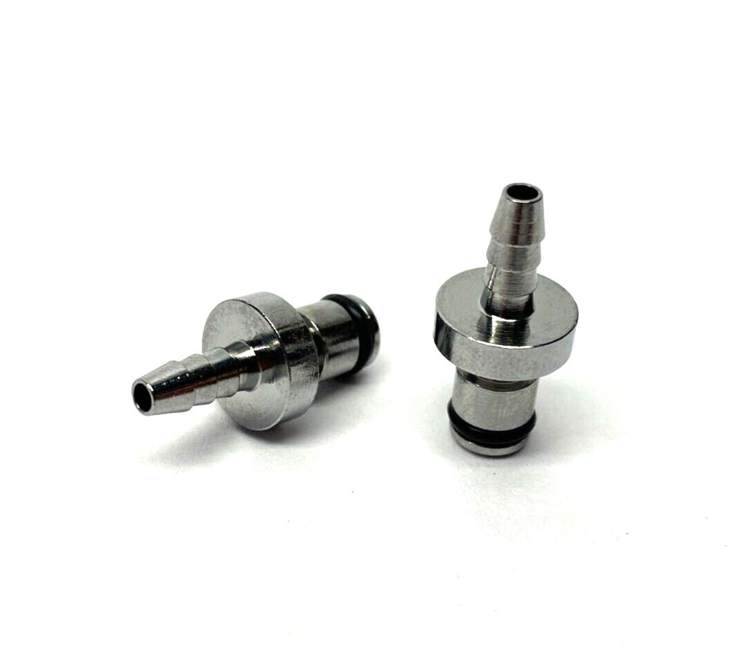 CPC Colder Products MC2202 In-Line Hose Barb Insert Fitting 1/8" ID LOT OF 2 - Maverick Industrial Sales