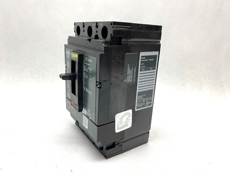 Square D HDL360030 PowerPact 30A 3P 78590706632 600VAC Breaker - Maverick Industrial Sales