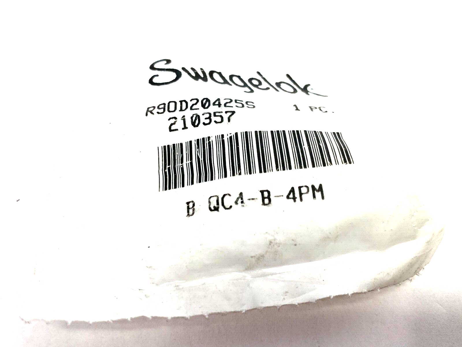 Swagelok B-QC4-B-4PM Brass Instrumentation Quick Connect Body - Maverick Industrial Sales