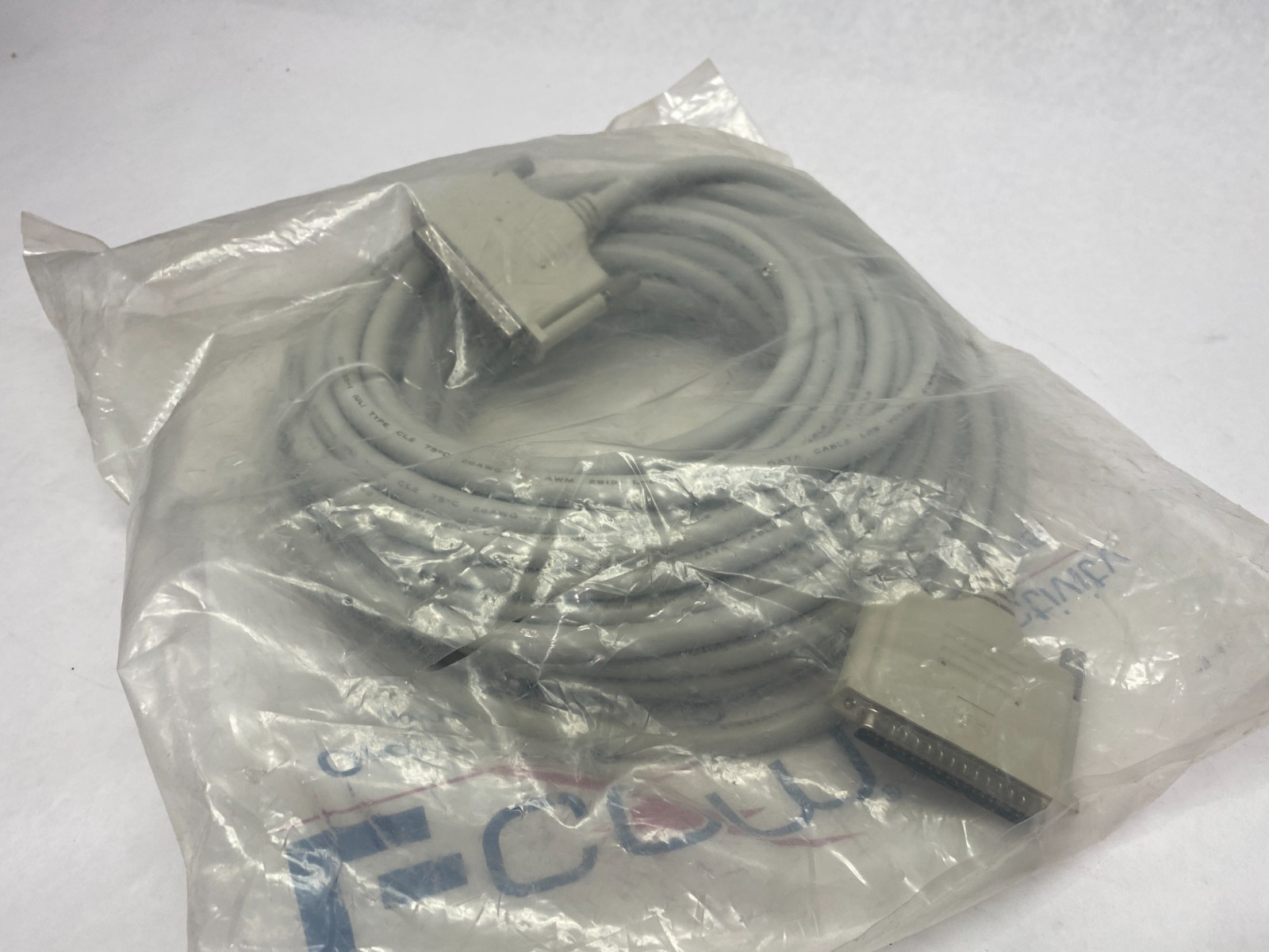 L-Com CS2N37MM-50 Premium Molded D-Sub Cable DB37 Male/Male 50' - Maverick Industrial Sales