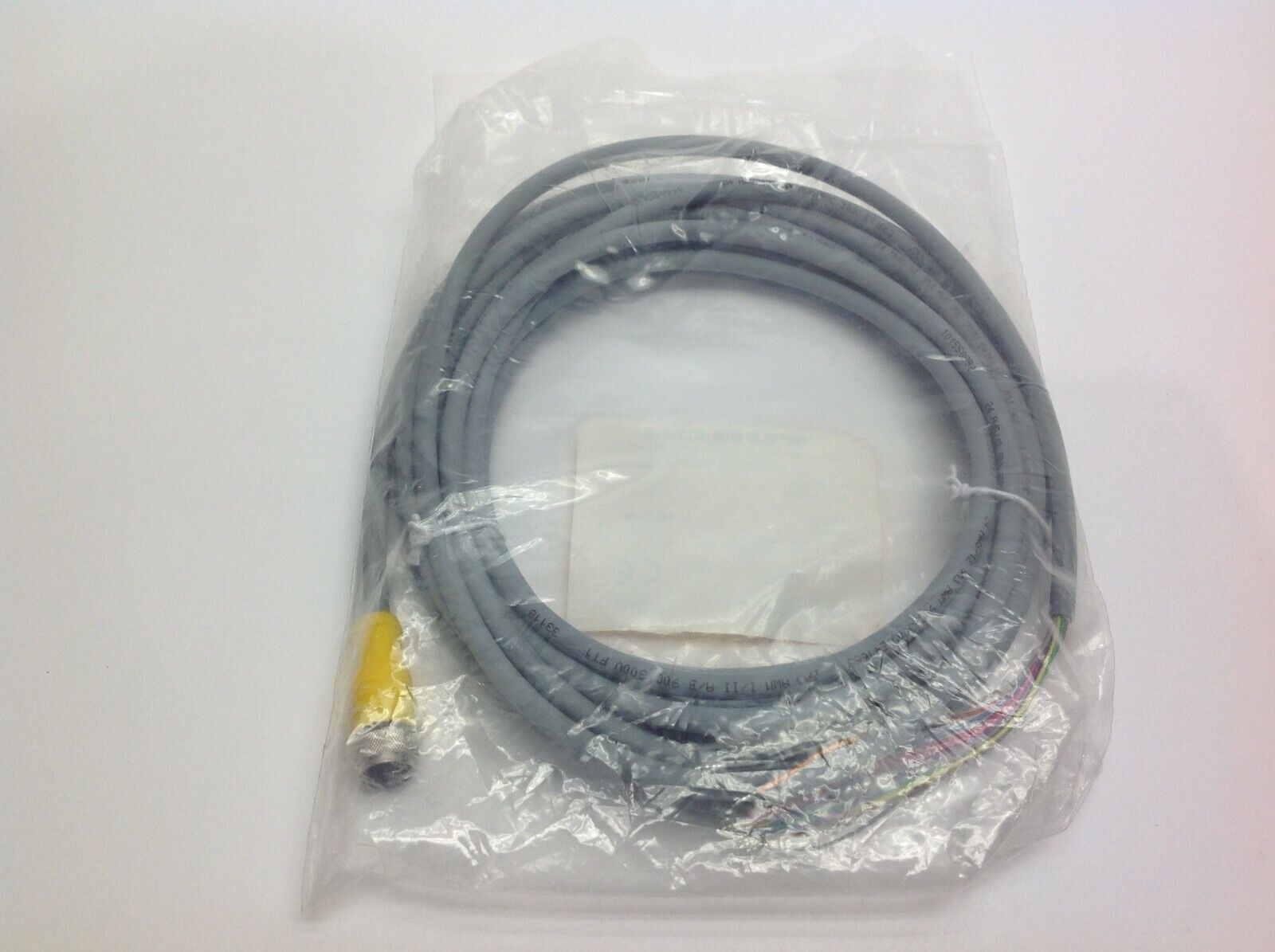 Turck RKC 12T-6/S90 Eurofast Molded Cordset U-33931 12 Pin Female To Free End - Maverick Industrial Sales