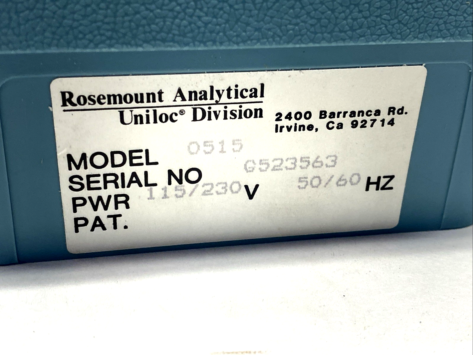 0515 | Rosemount Uniloc Power Supply Model 515 - New Other - Maverick Industrial Sales