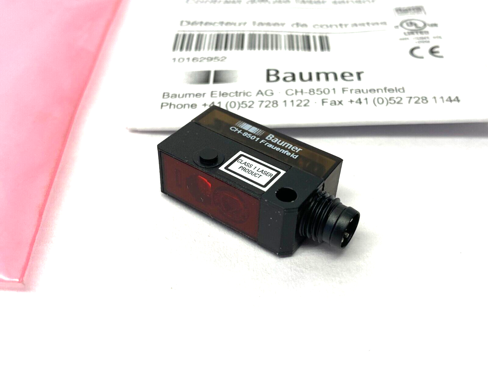 Baumer OZDK 10N5150/S35A Miniature Diffuse Contrast Sensor 3~150mm 10162952 - Maverick Industrial Sales