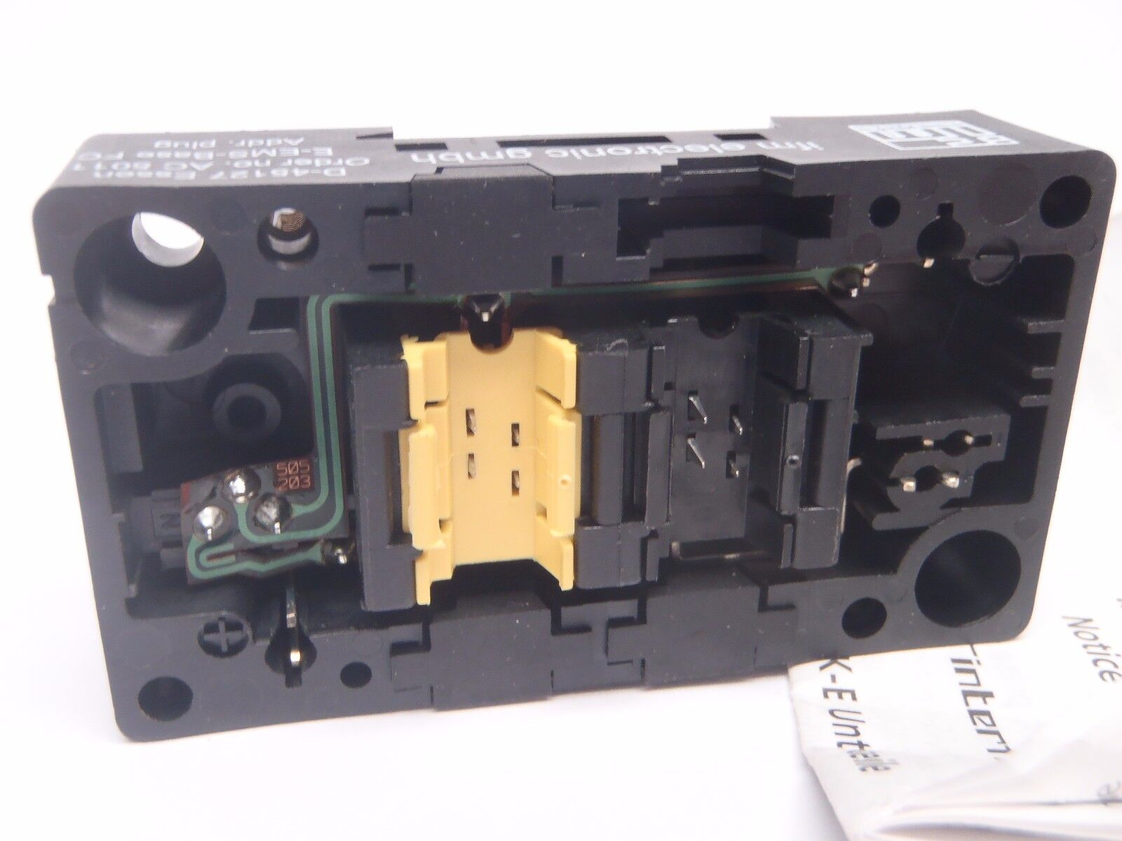 IFM Electronik AC5011 EMS Sensor Base - Maverick Industrial Sales