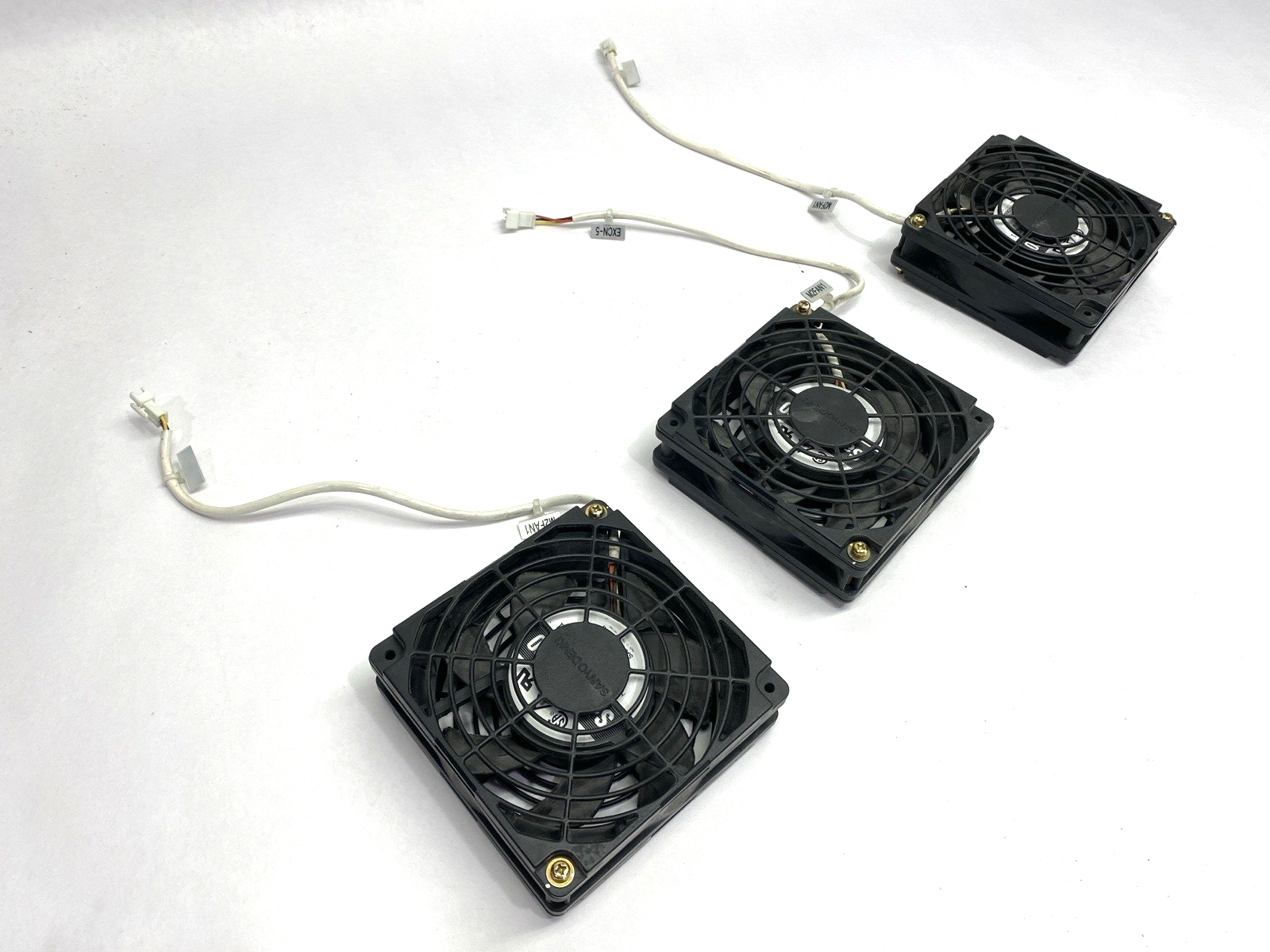 Sanyo Denki 9G1224G4D01 Axial Fan 24VDC LOT OF 3 - Maverick Industrial Sales