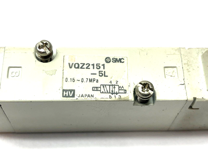 SMC VQZ2151-5L Solenoid Valve - Maverick Industrial Sales