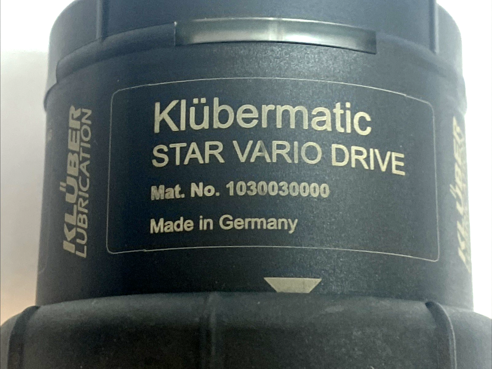 Klübermatic 1030030000 Star Vario Drive w/ Klüberplex AG 11-461 LC120 Auto Lube - Maverick Industrial Sales