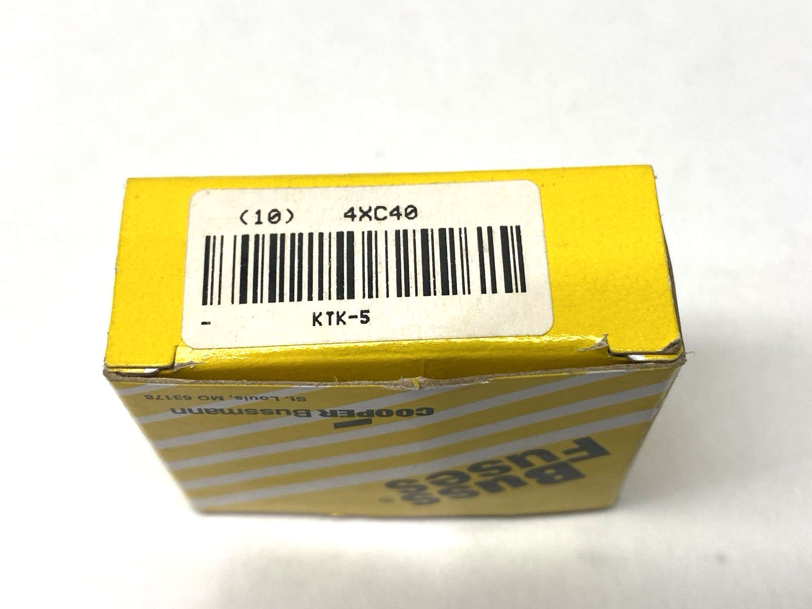 Cooper Bussmann KTK-5 Fast Acting Limitron Fuse 600V 5A BOX OF 10 - Maverick Industrial Sales