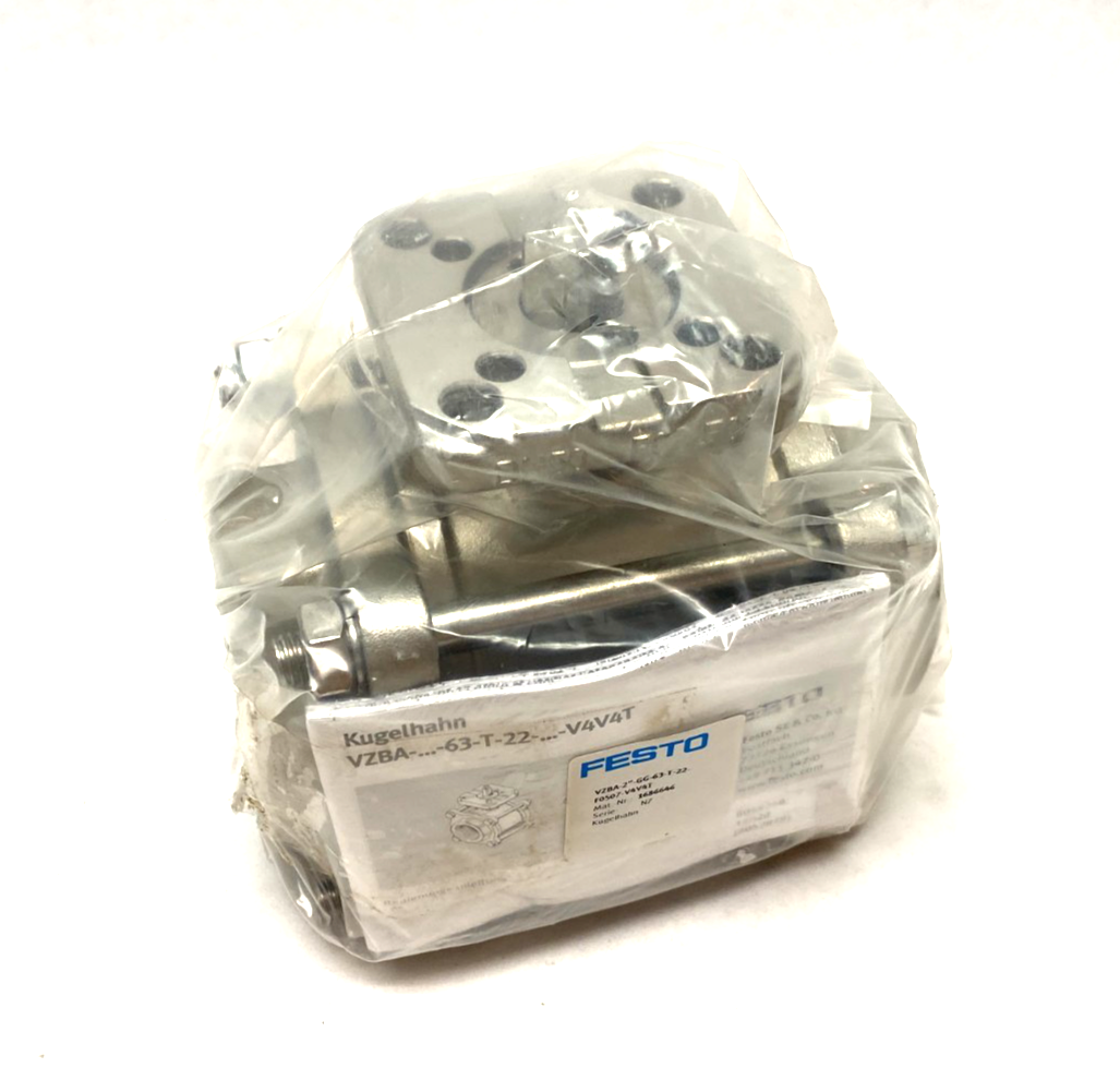 Festo VZBA-2"-GG-63-T-22-F0507-V4V4T Ball Valve Actuator 2-Way 1686646 - Maverick Industrial Sales