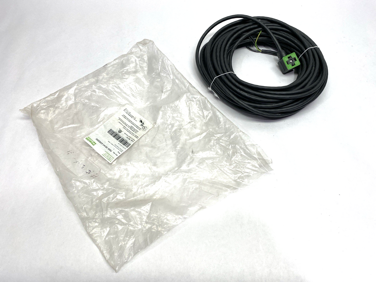 7000-18141-6282000 | Murrelektronik MSUD Valve Plug Form A w/ Cable 20m - New – Open box - Maverick Industrial Sales