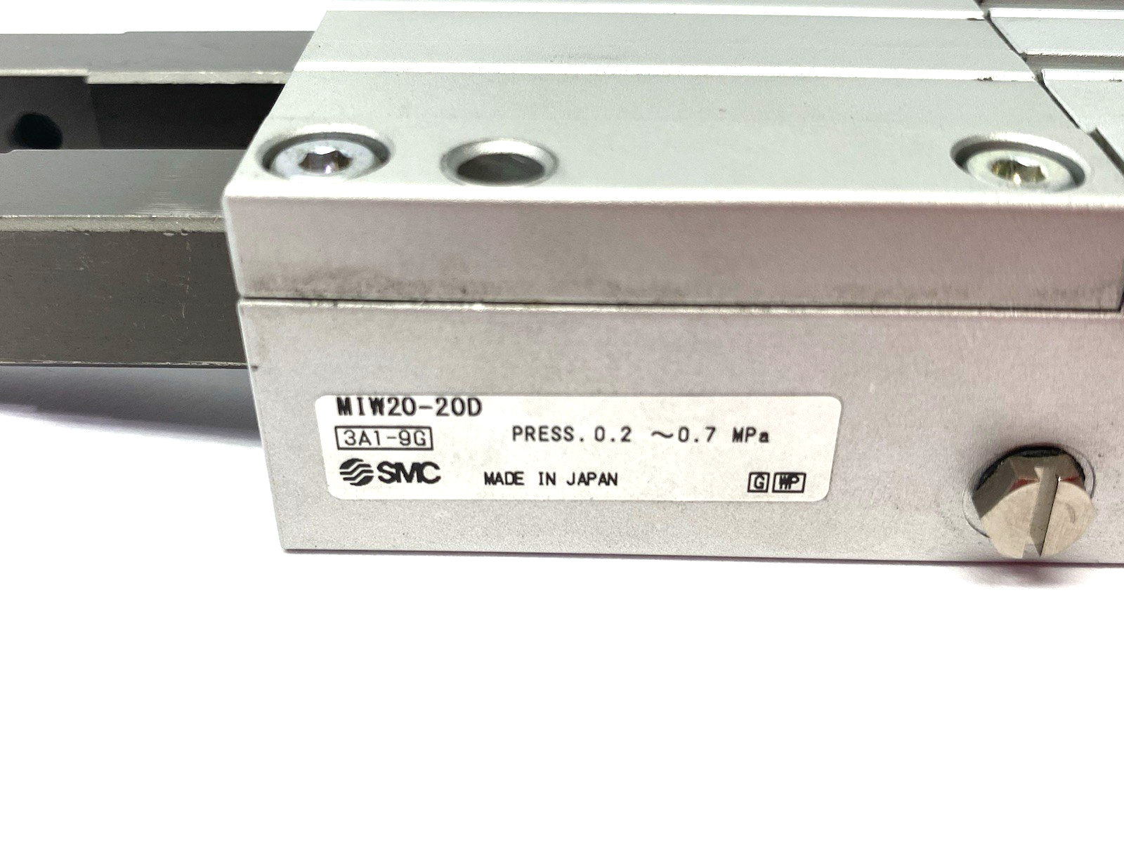 SMC MIW20-20D Slider Guide Escapement Cylinder 2 Sequential Fingers, 20mm Stroke - Maverick Industrial Sales