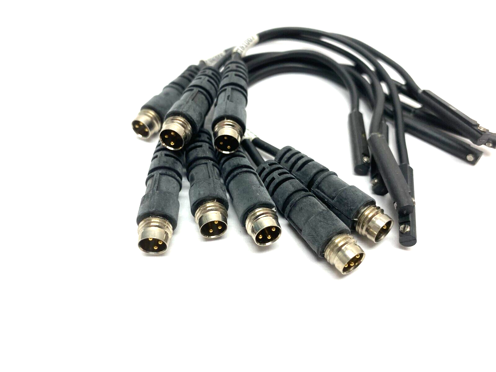 Round-Slot Magnetic Autoswitch Sensors 3-Pin M8 Connection 7" Lead LOT OF 8 - Maverick Industrial Sales