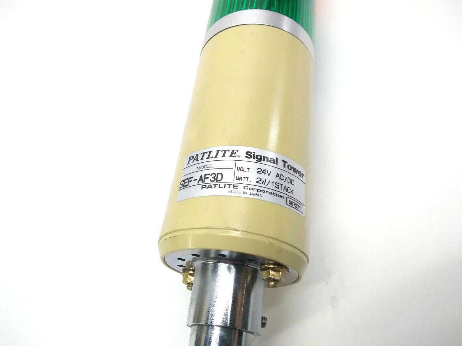 Patlite Signal Tower SEF-AF3D 24V AC/DC 2W / 1Stack - Maverick Industrial Sales