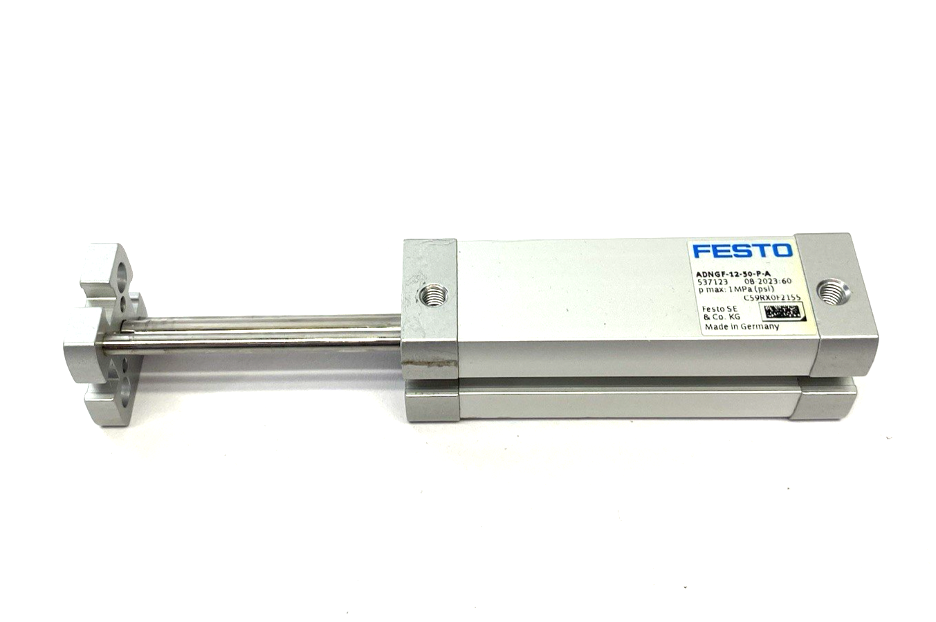 Festo ADNGF-12-50-P-A Compact Pneumatic Cylinder 12mm Bore 50mm Stroke 537123 - Maverick Industrial Sales