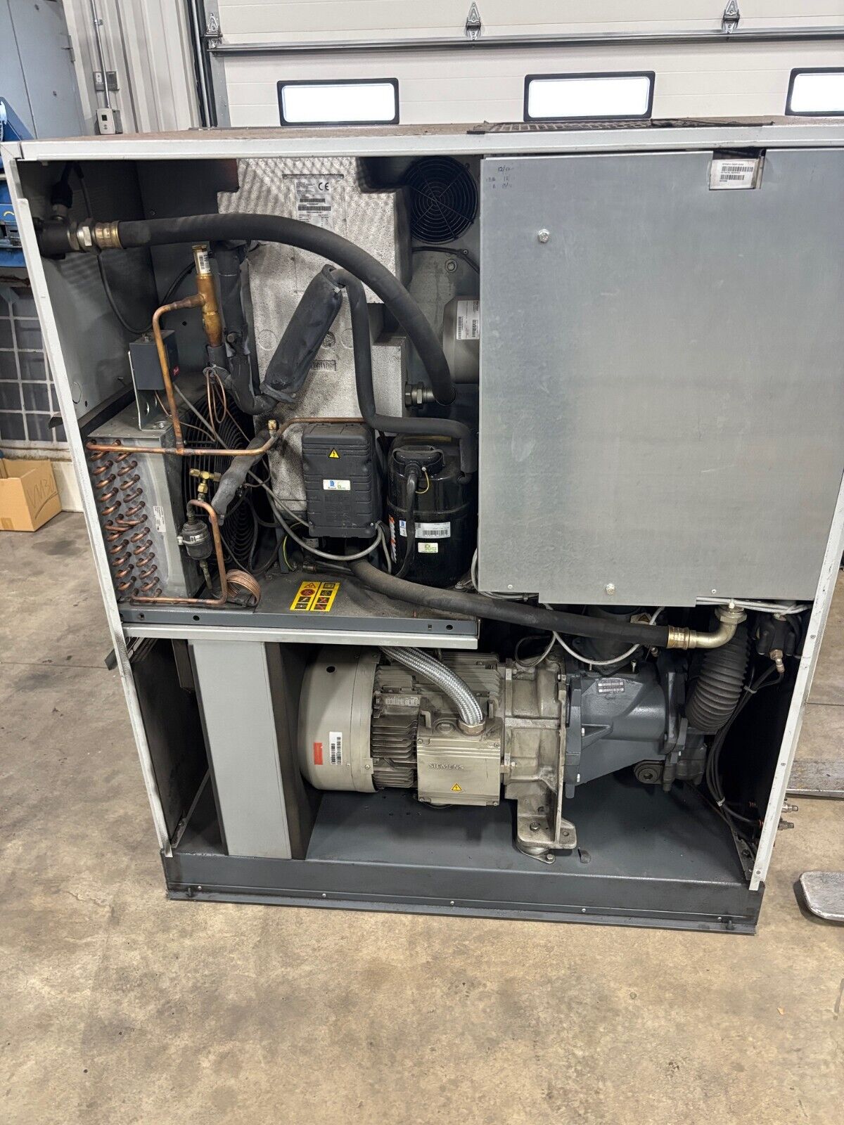 Atlas Copco GA30VSD FF Air Compressor, 40 HP, 30 kW, 230V, 2013 - Maverick Industrial Sales