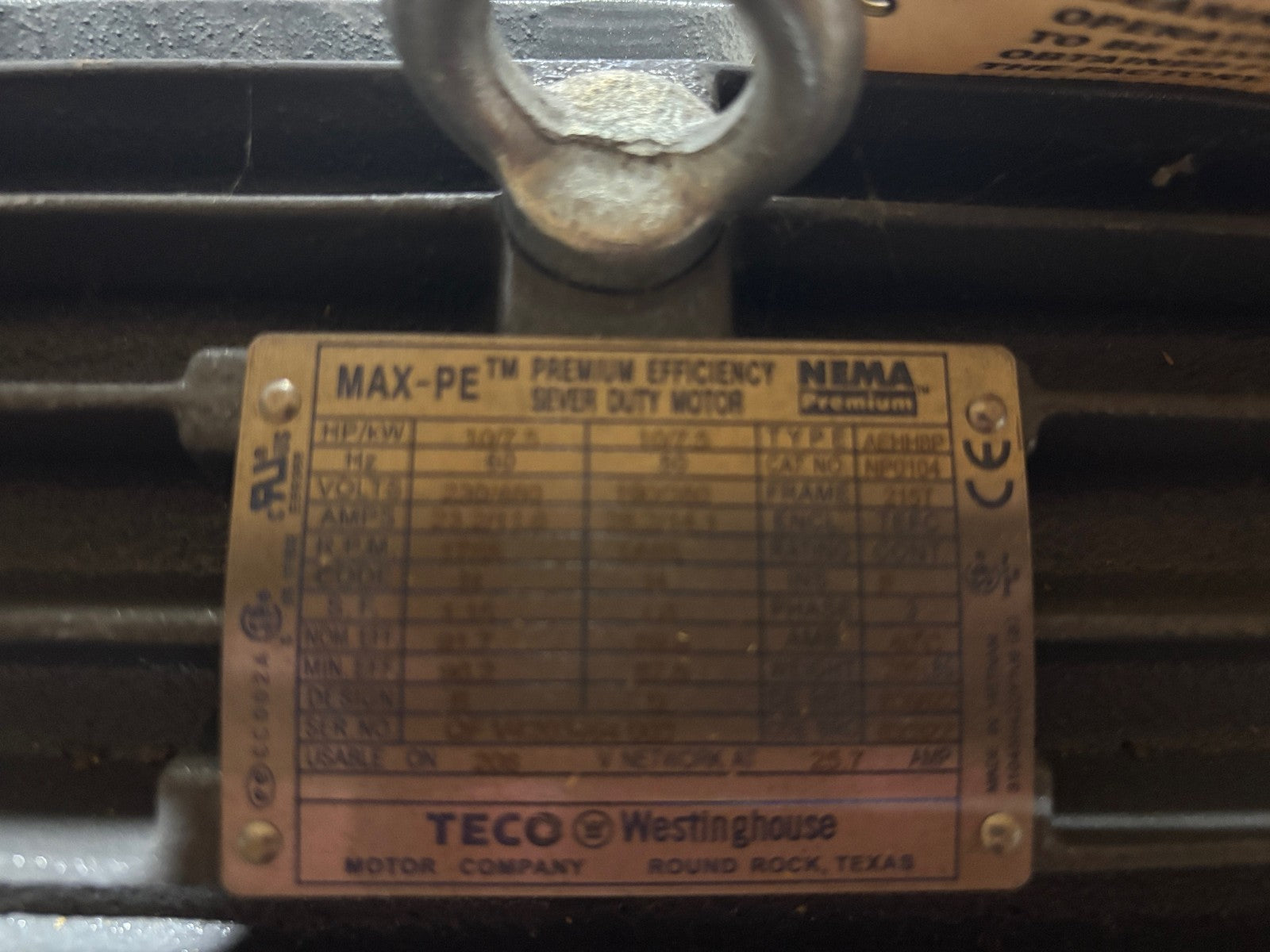 Aerovent CPG-SW High Efficiency Plug Fan, 10 HP, 221 CPG-SW ARR.9 CL.2 HOR CW - Maverick Industrial Sales