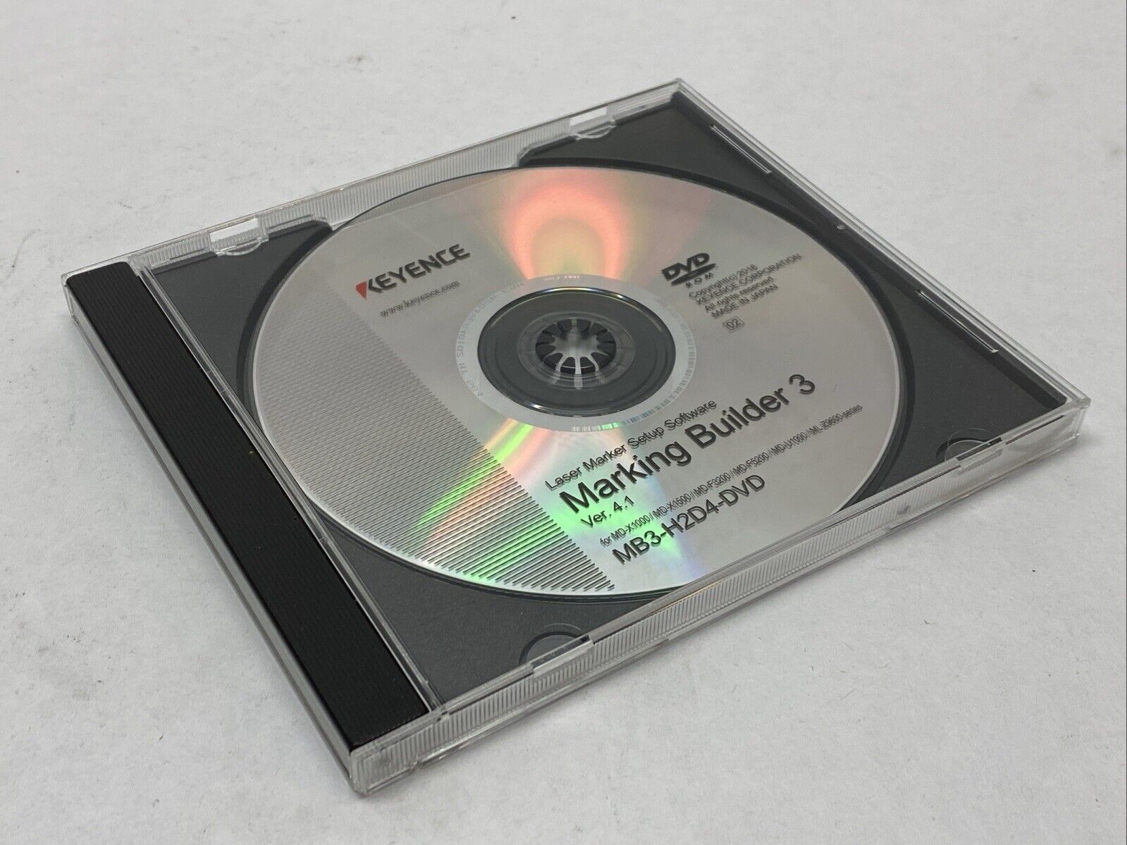 その他 KEYENCE Marking Builder 3 MB3-H2D4-DVD Keyence MB3-H2D4-DVD Marking Builder 3 Software Ver. 4.1 | eBay