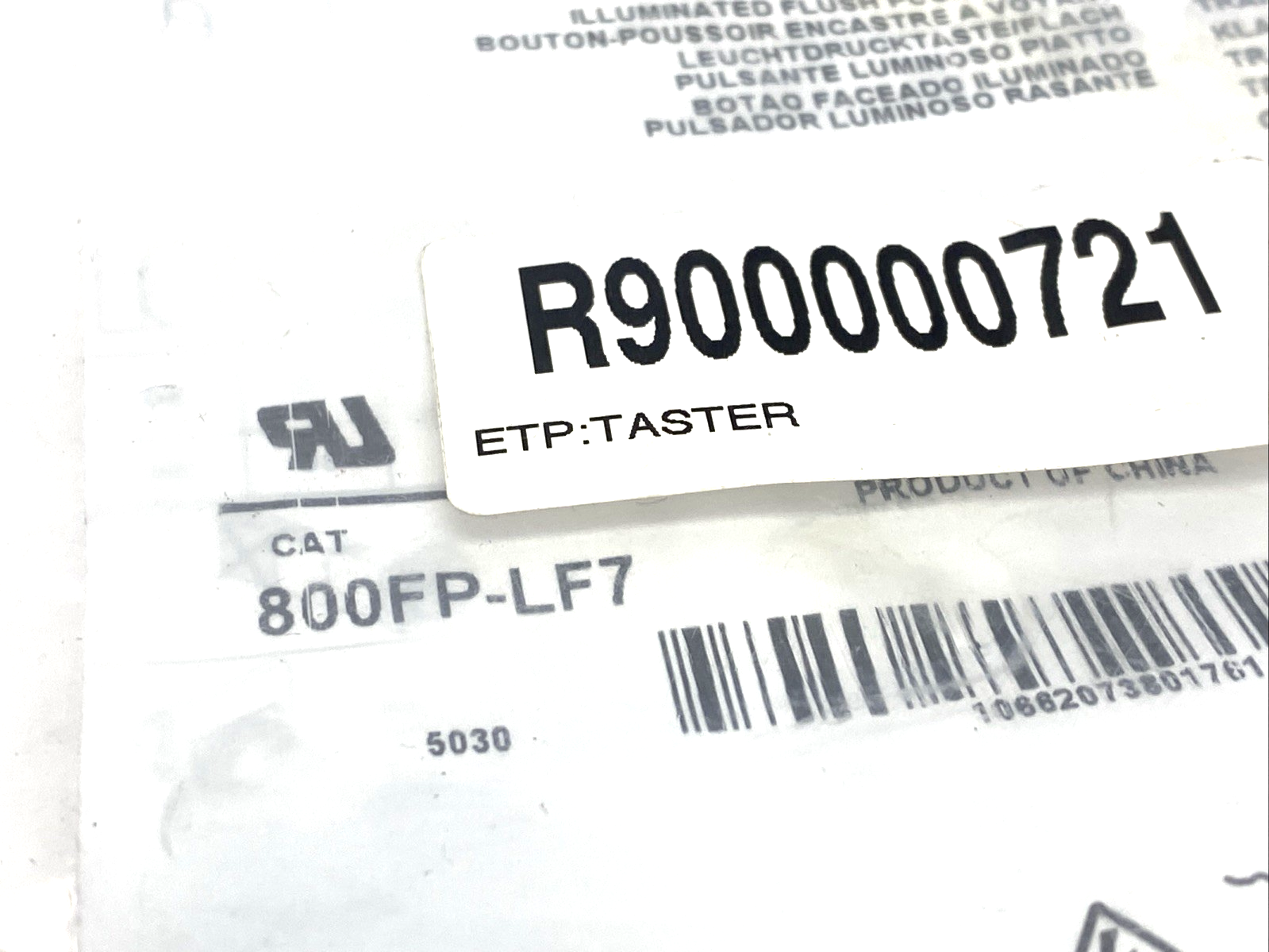 800FP-LF7 | Allen Bradley Ser. A 22mm Momentary Push Button Kit 800F-Q3G, 800F-Q10 - New – Open box - Maverick Industrial Sales
