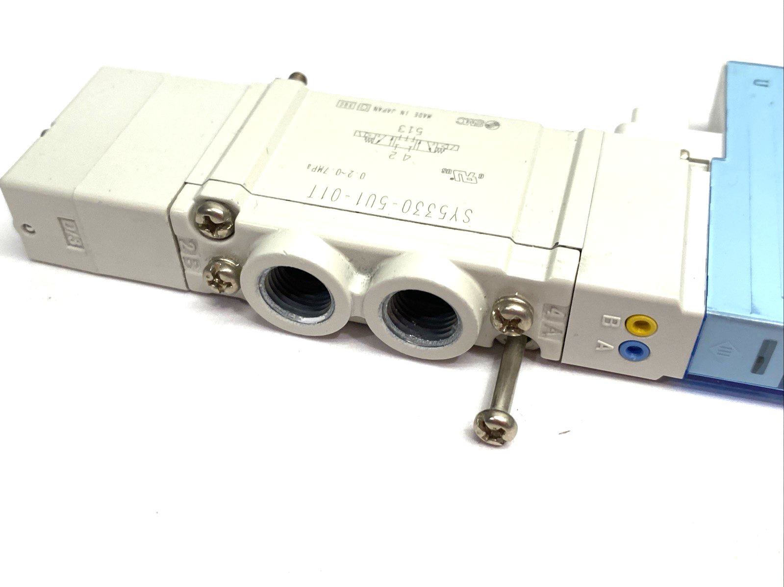 SY5330-5U1-01T | SMC Solenoid Valve 4/5-Port 0.2~0.7MPa - Used - Maverick Industrial Sales